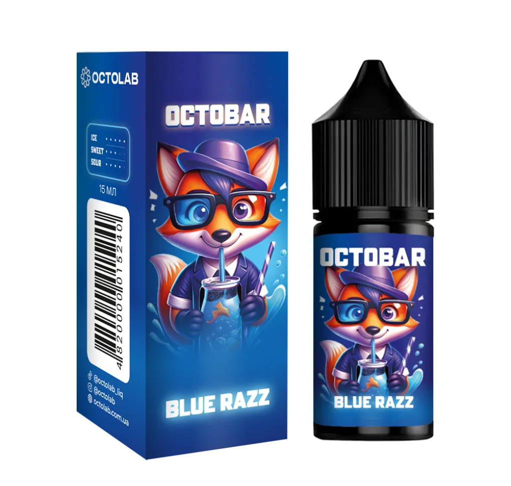 Ароматизатор Octobar NFT Blue Razz 15 мл