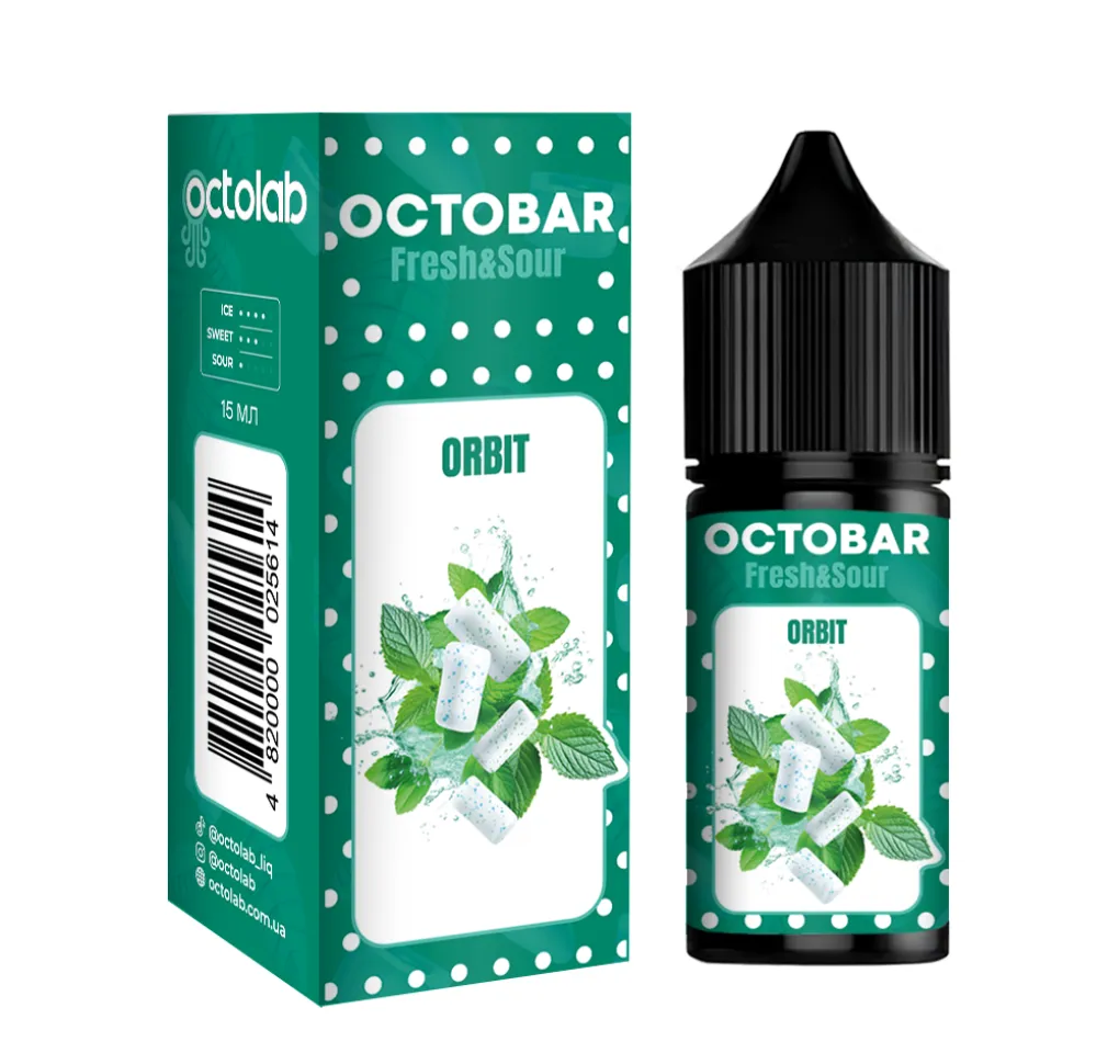Ароматизатор Octobar Sour & Fresh Orbit 15 мл Ароматизатор Octobar Sour & Fresh Orbit 15 мл