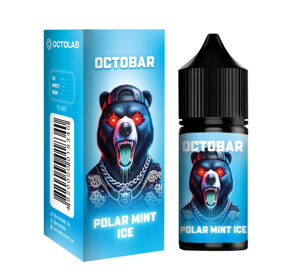Ароматизатор Octobar NFT Polar Mint Ice 15 мл