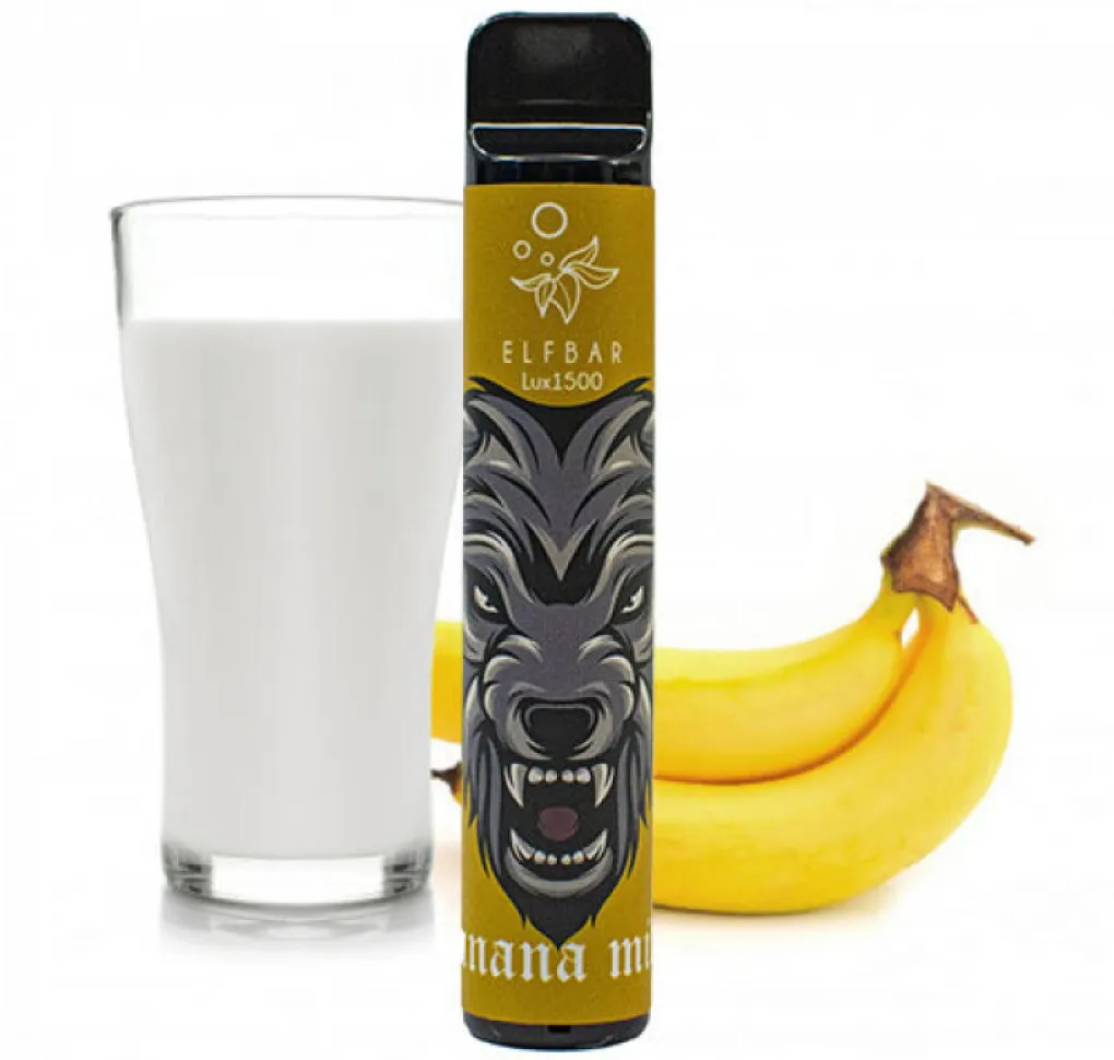 Elf Bar 1500 Lux Banana Milk Elf Bar 1500 Lux Banana Milk