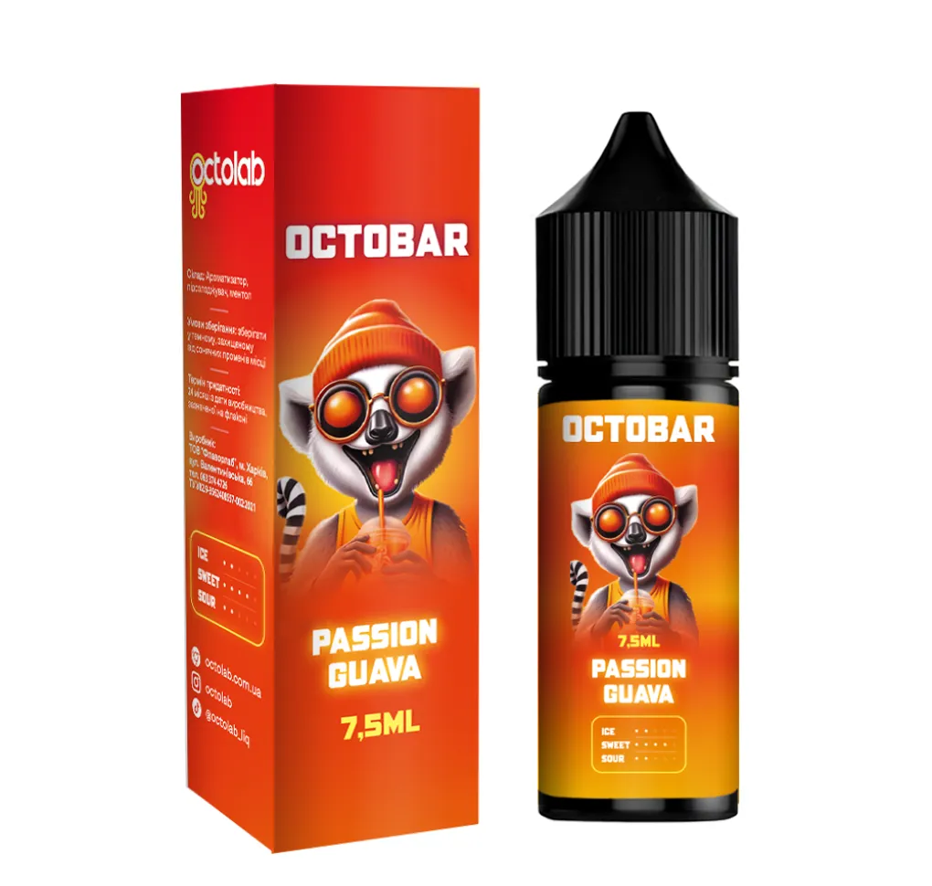 Ароматизатор Octobar NFT Passion Guava 7,5 мл