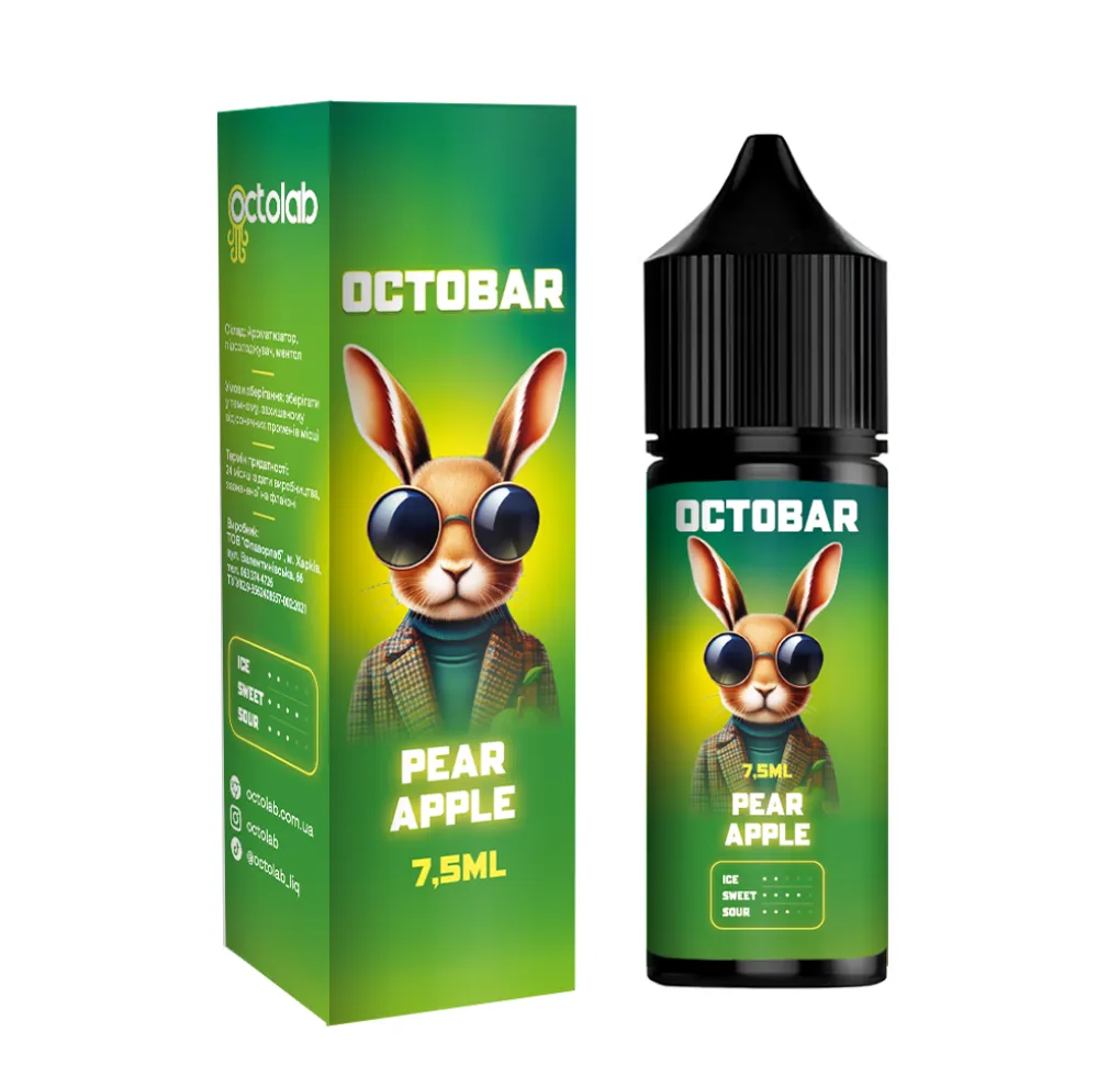 Ароматизатор Octobar NFT Pear Apple 7,5 мл