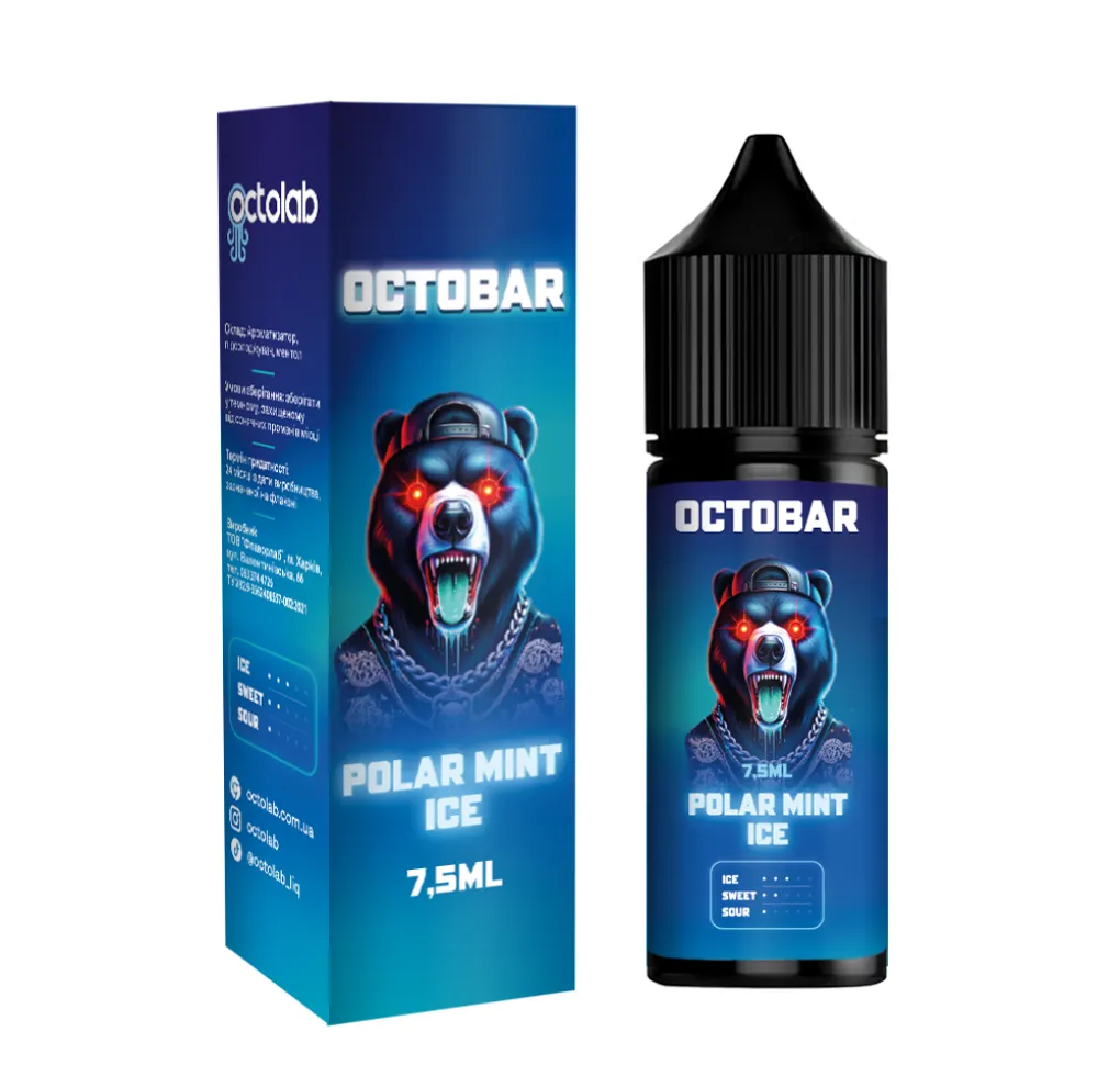 Ароматизатор Octobar NFT Polar Mint Ice 7,5 мл