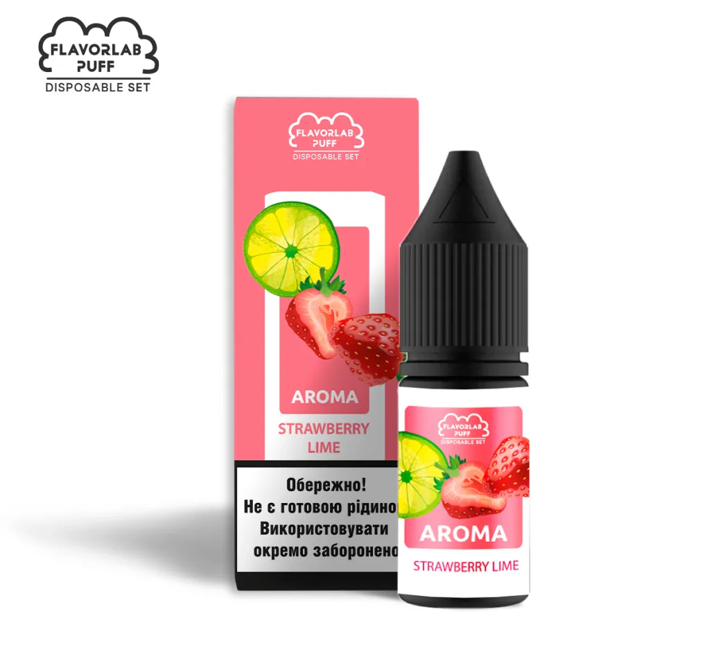 Ароматизатор Flavorlab Puff Полуниця лайм 5 мл