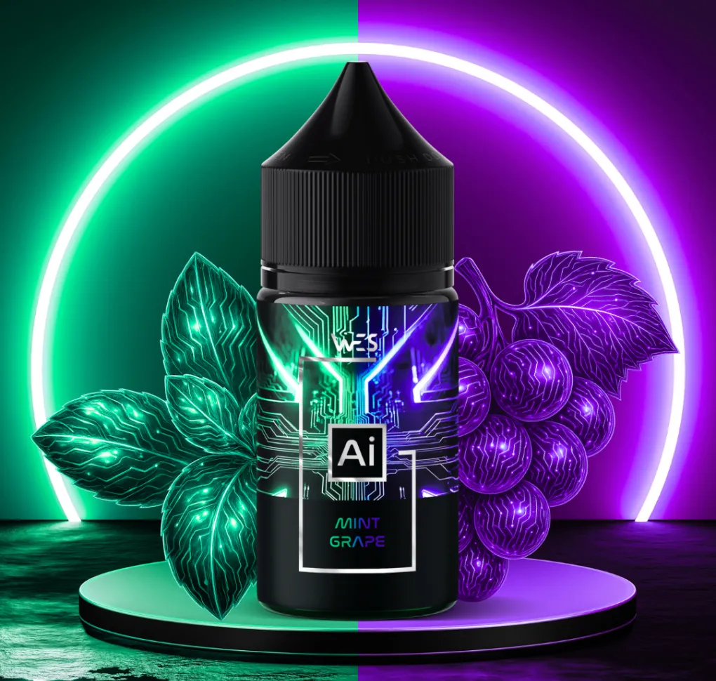 Ароматизатор WES Ai Mint Grape 10 мл