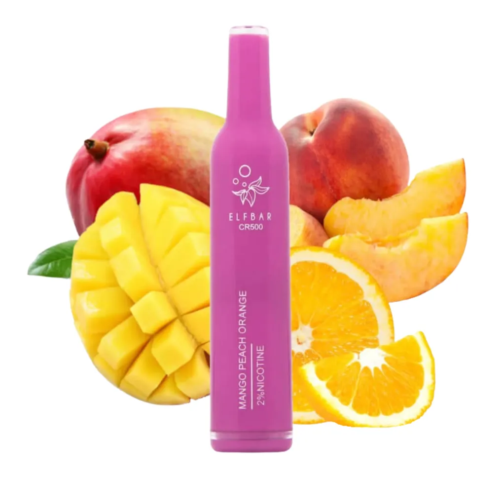 Elf Bar CR500 Манго персик апельсин Elf Bar CR500 Манго персик апельсин