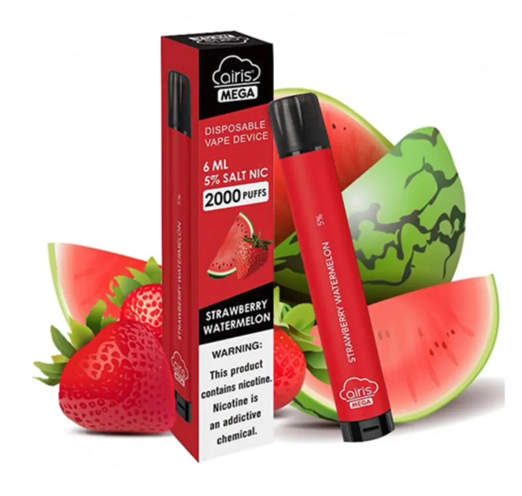 Електронна сигарета Airis Mega 2000 Strawberry Watermelon Електронна сигарета Airis Mega 2000 Strawberry Watermelon