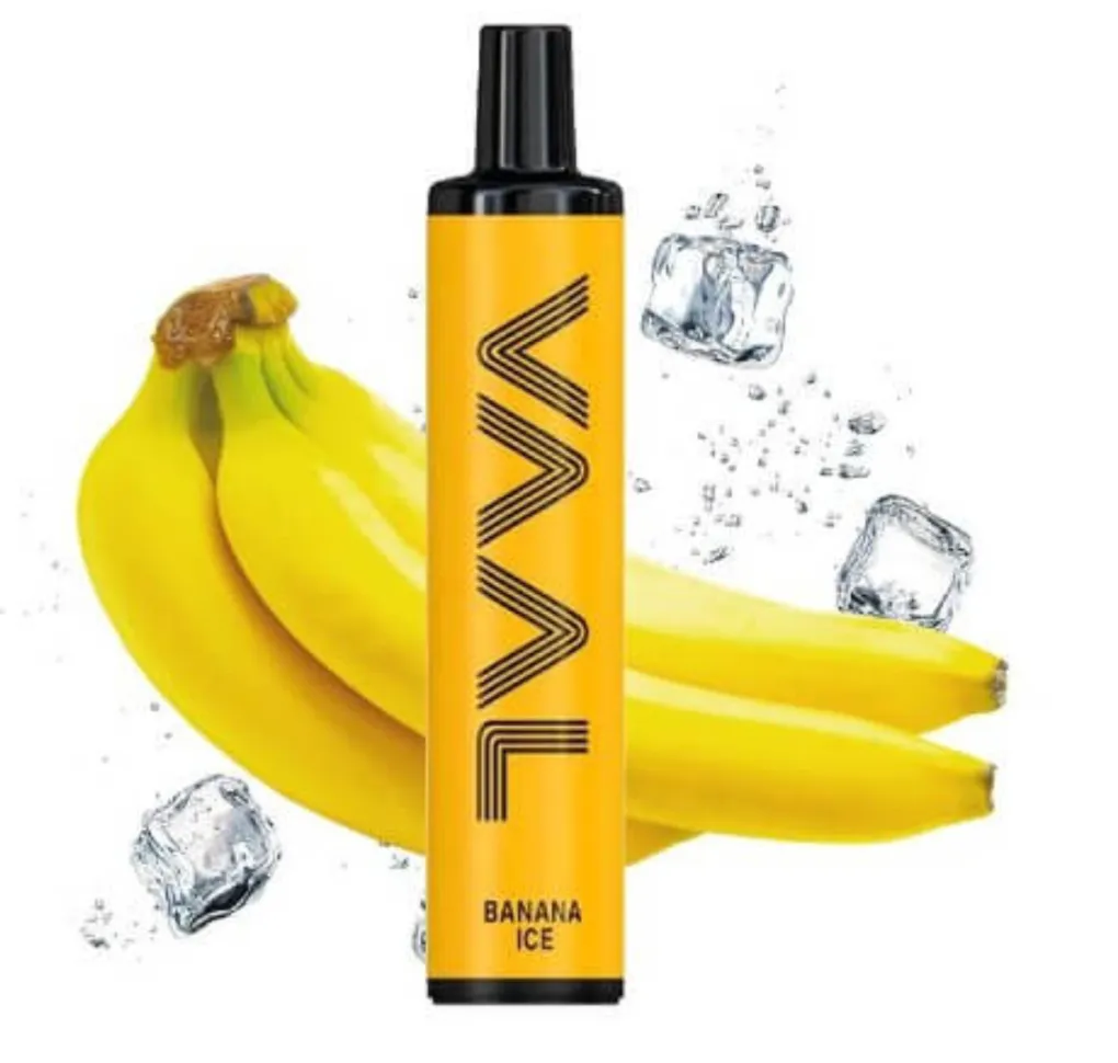 Електронна сигарета VAAL 1500 Банан з льодом