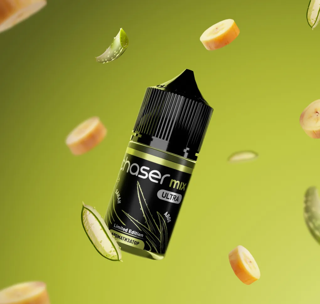 АРОМАТИЗАТОР Chaser MIX БАНАН АЛОЕ 12 мл АРОМАТИЗАТОР Chaser MIX БАНАН АЛОЕ 12 мл