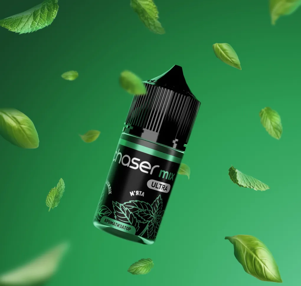 АРОМАТИЗАТОР Chaser MIX БАЗИЛІК М'ЯТА 12 мл