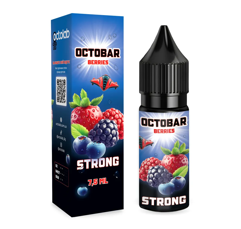 Ароматизатор Octobar Strong Berries 7,5 мл