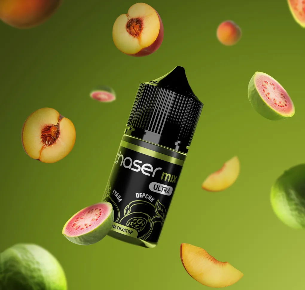 АРОМАТИЗАТОР Chaser MIX ГУАВА ПЕРСИК 12 мл АРОМАТИЗАТОР Chaser MIX ГУАВА ПЕРСИК 12 мл
