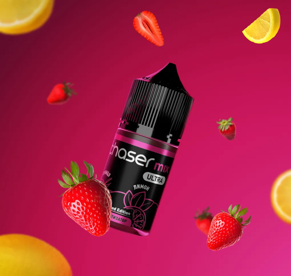 АРОМАТИЗАТОР Chaser MIX СУНИЦЯ ЛИМОН 12 мл