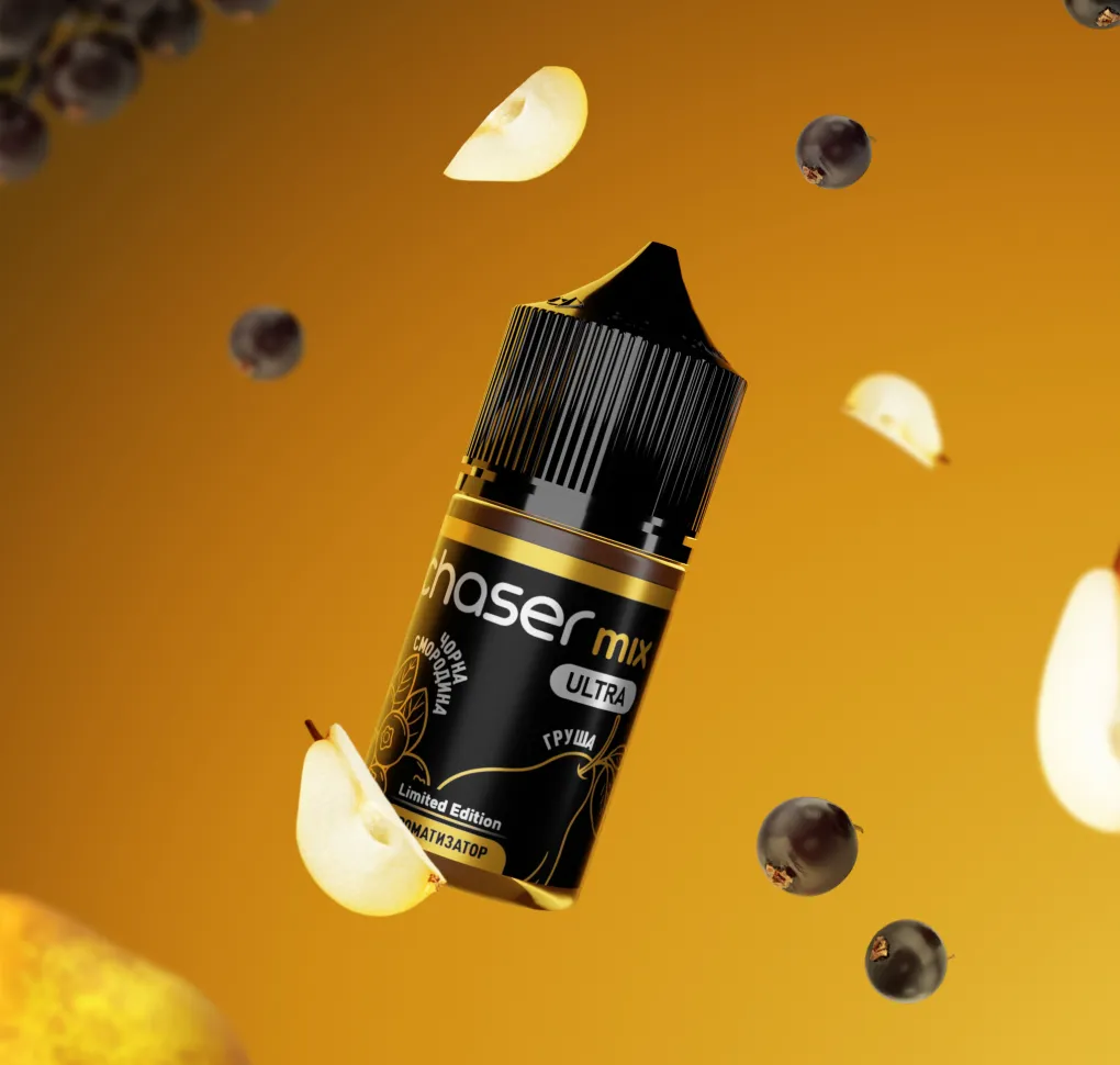 АРОМАТИЗАТОР Chaser MIX ЧОРНА СМОРОДИНА ГРУША 12 мл