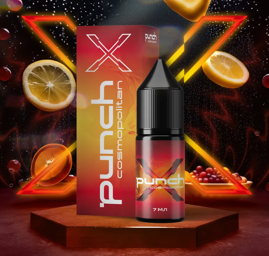 Ароматизатор Punch X Cosmopolitan 7 мл Ароматизатор Punch X Cosmopolitan 7 мл