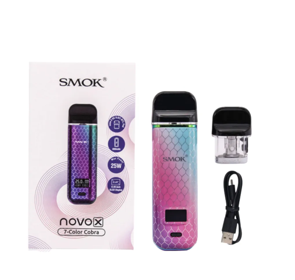 Smok Novo X Silver Cobra
