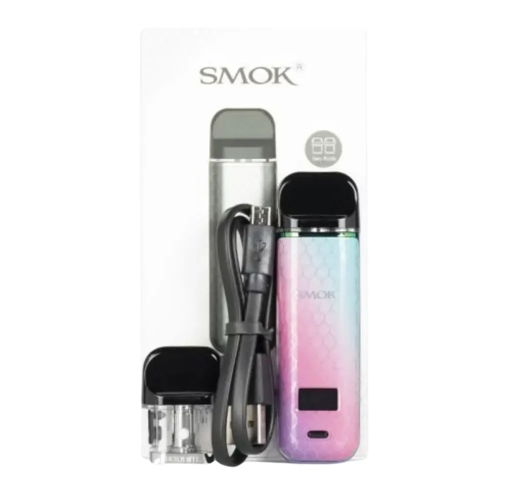 Smok Novo X Black Stabilizing Wood