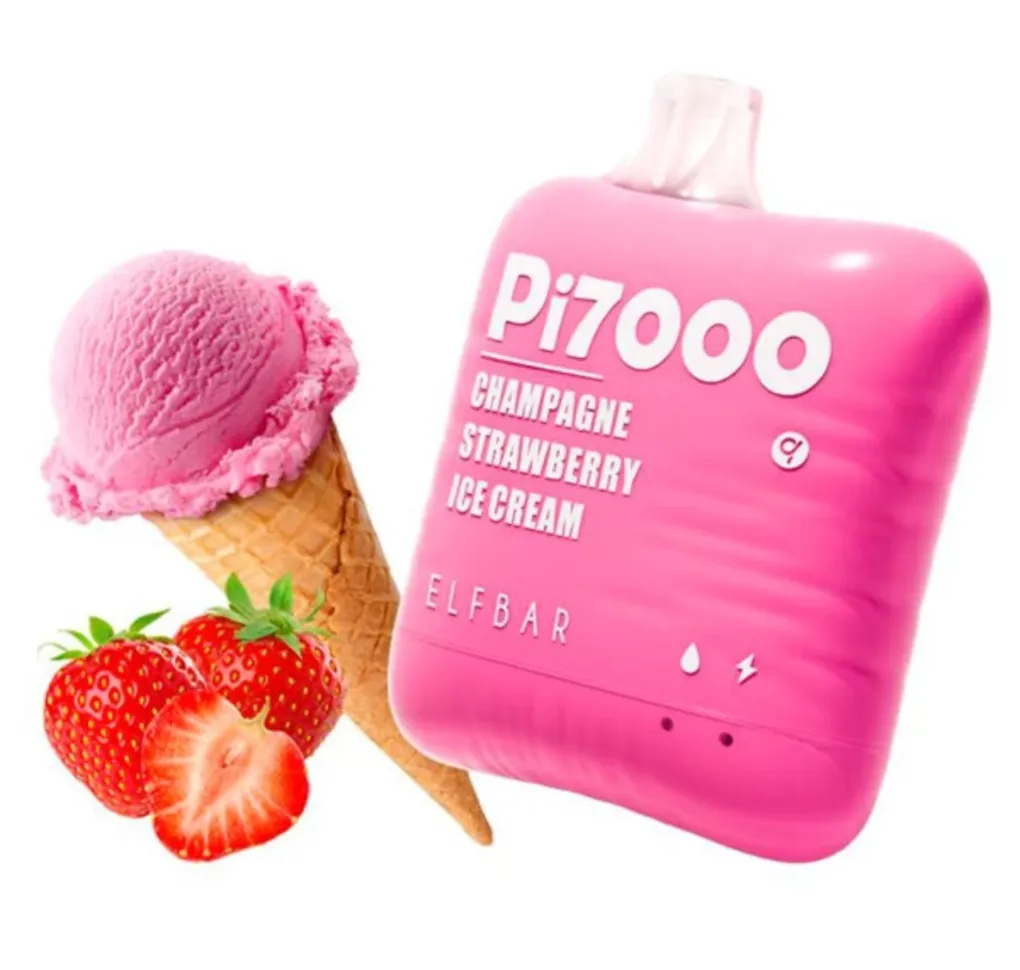 Elf Bar Pi7000 Champange Strawberry Ice Cream