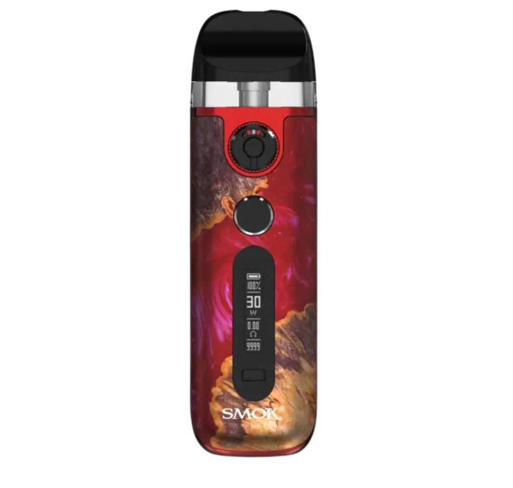 Smok Novo 5 Red Stabilithing Wood Smok Novo 5 Red Stabilithing Wood