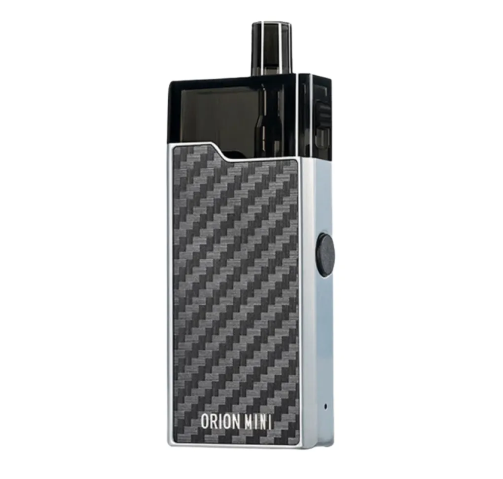Lost Vape Orion Mini Silver Carbon Fiber