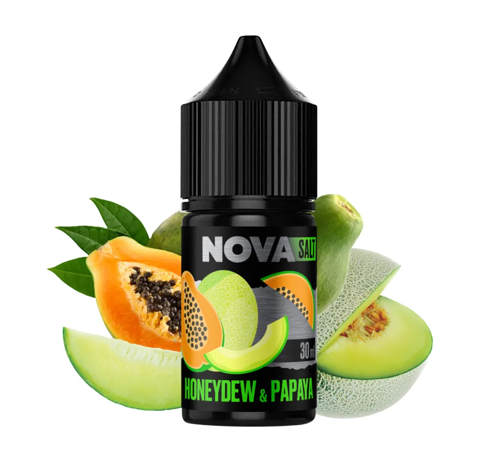 Nova 30 мл 65 мг Honeydew Papaya Nova 30 мл 65 мг Honeydew Papaya