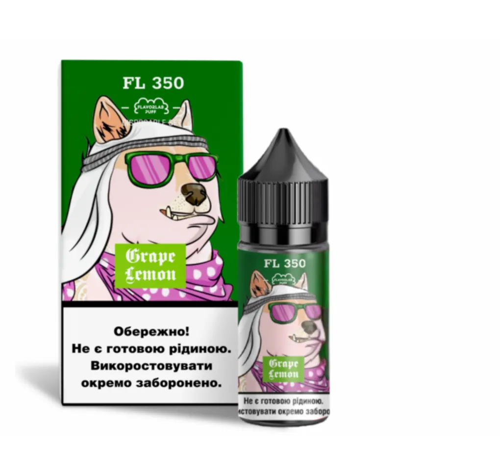 Ароматизатор Flavorlab FL 350 Виноград Лимон 12 мл Ароматизатор Flavorlab FL 350 Виноград Лимон 12 мл