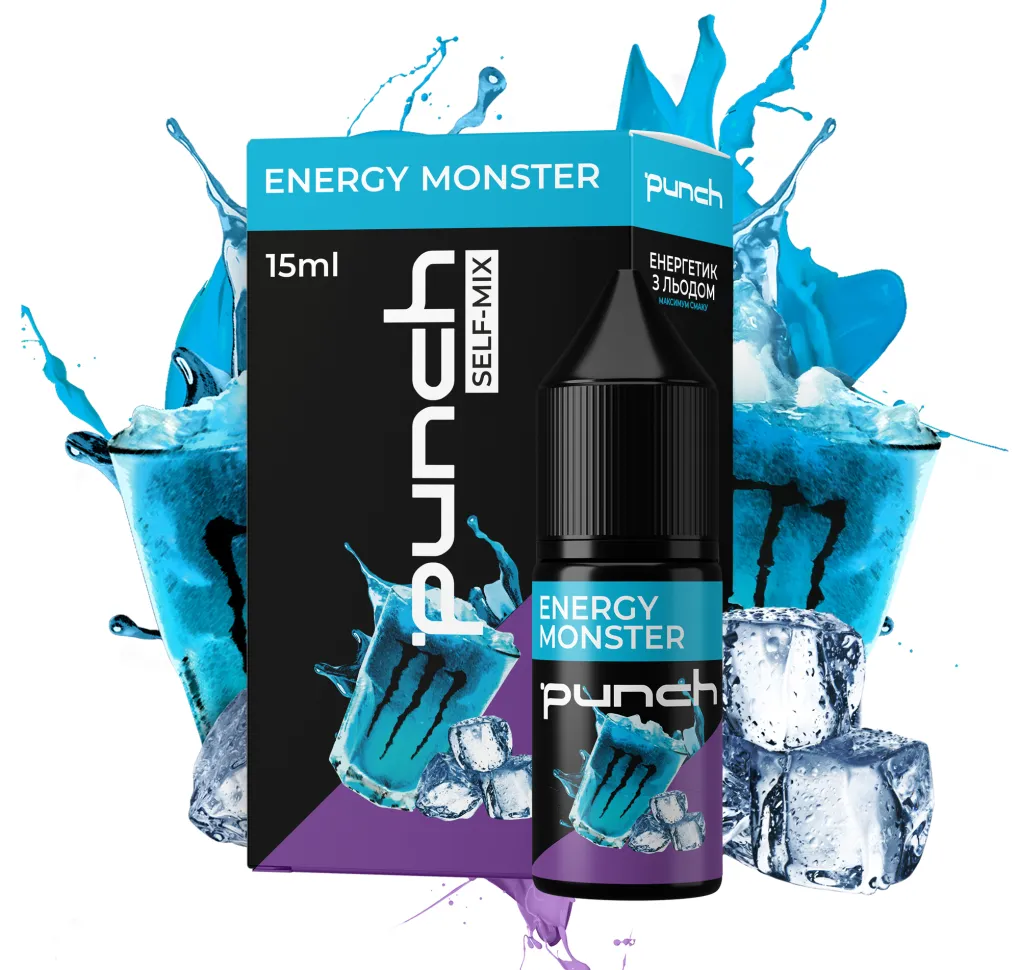 Ароматизатор Punch Energy Monster 7 мл Ароматизатор Punch Energy Monster 7 мл