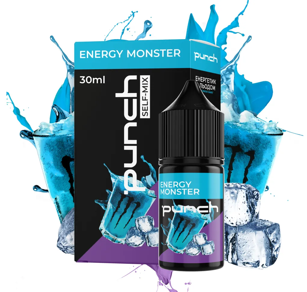 Ароматизатор Punch Energy Monster 14 мл Ароматизатор Punch Energy Monster 14 мл
