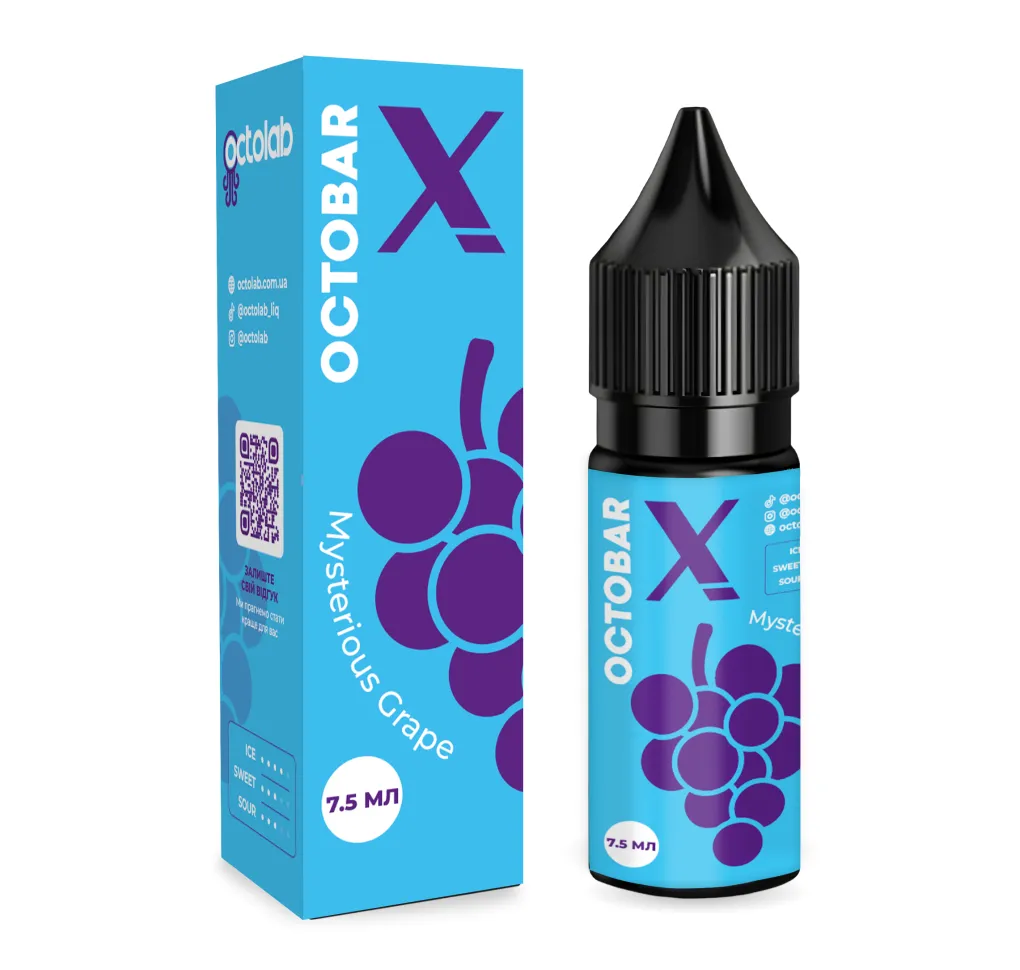 Ароматизатор Octobar X Mysterious Grape 7,5 мл