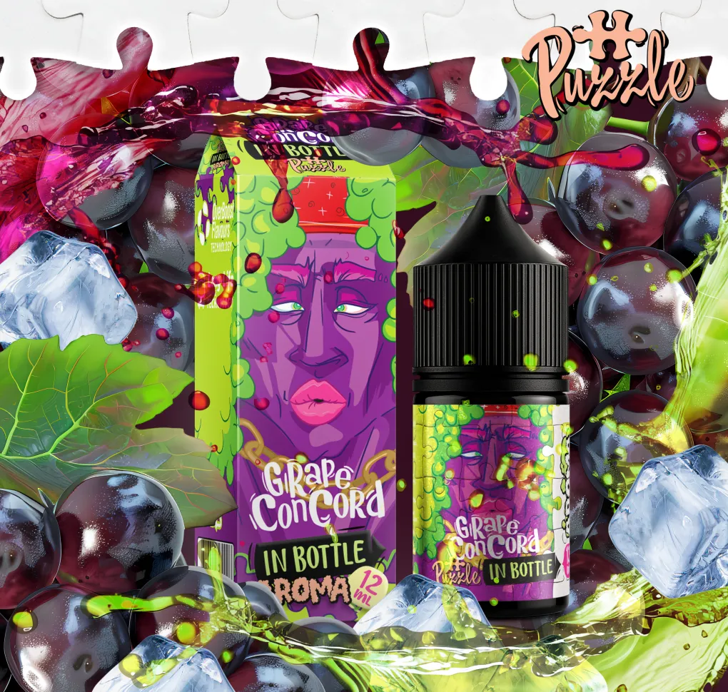 Ароматизатор In Bottle Grape Concord 12 мл