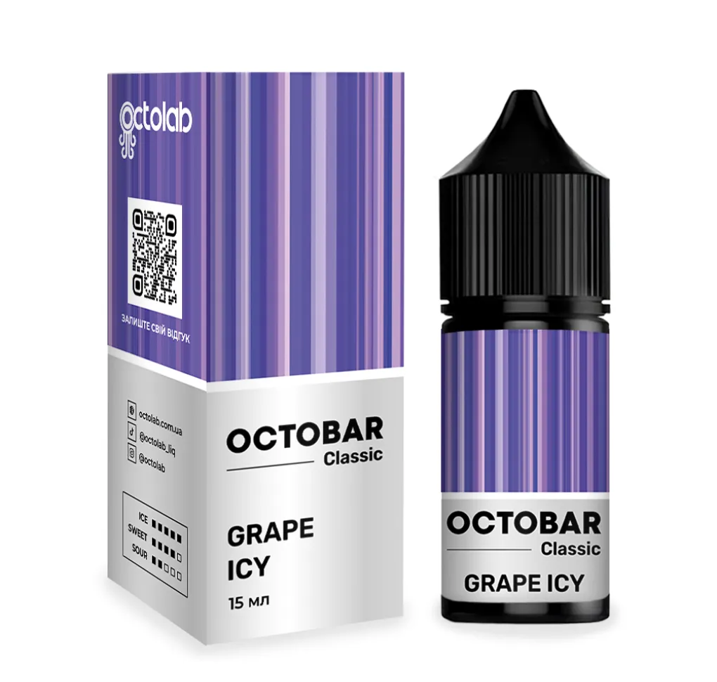 Ароматизатор Octobar Classic Grape Ice 15 мл