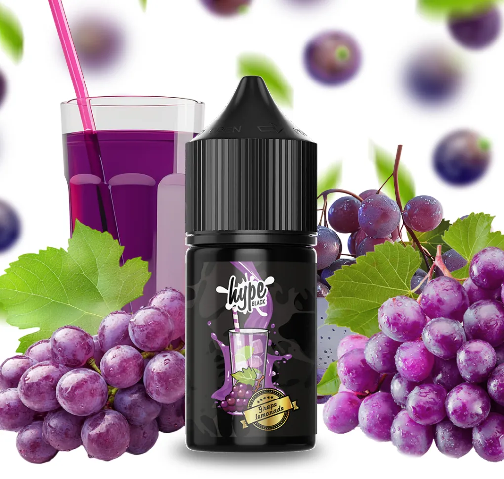 Ароматизатор Hype Black Grape Lemonade 12 мл Ароматизатор Hype Black Grape Lemonade 12 мл