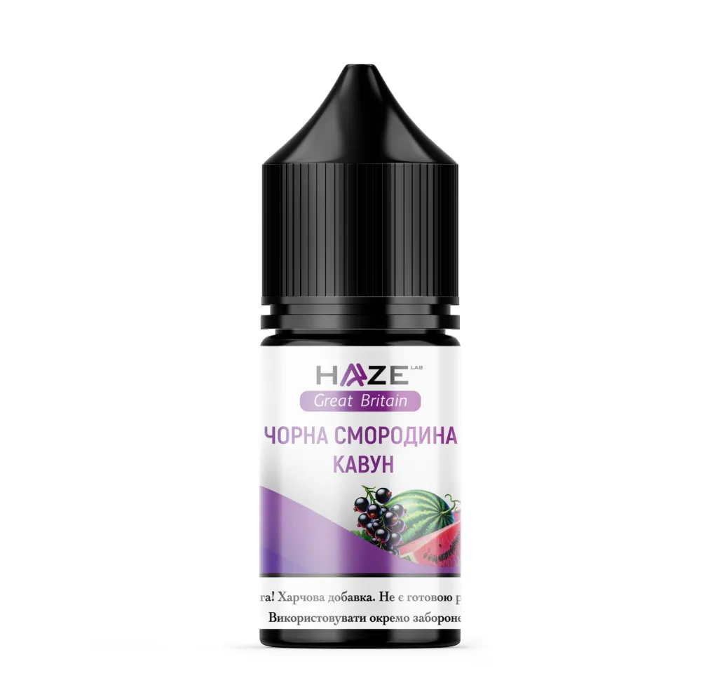 Ароматизатор Haze Great Britan Чорна Смородина Кавун12 мл