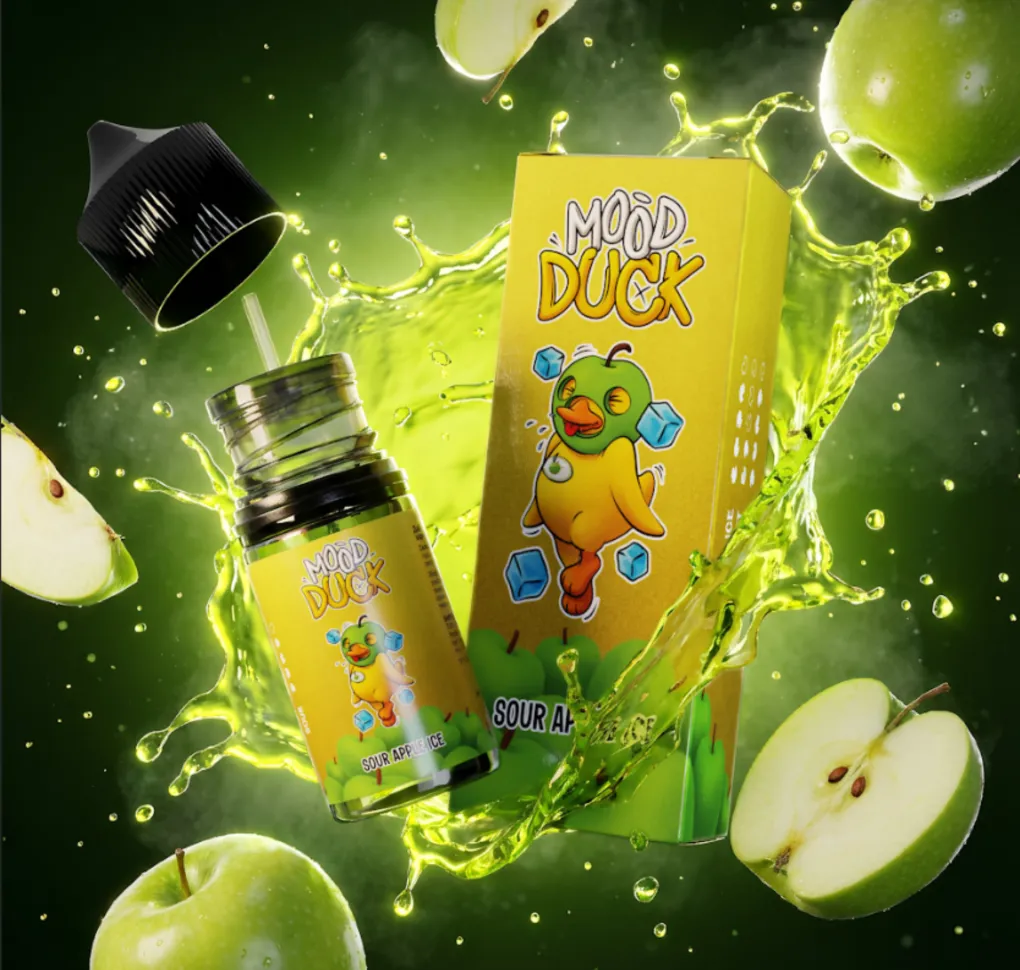 Ароматизатор Mood Duck Sour Apple Ice 5 мл Ароматизатор Mood Duck Sour Apple Ice 5 мл