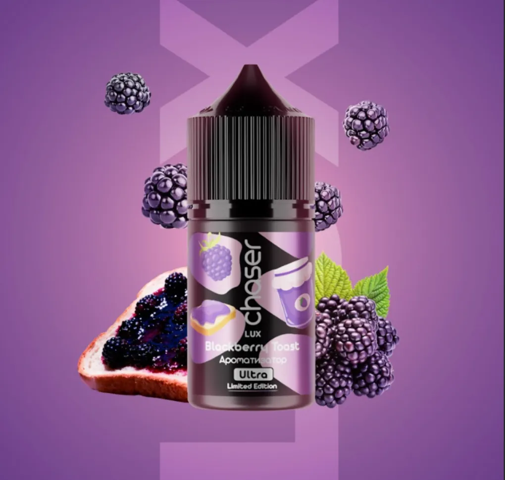 АРОМАТИЗАТОР CHASER LUX BLACKBERRY TOAST 12 мл