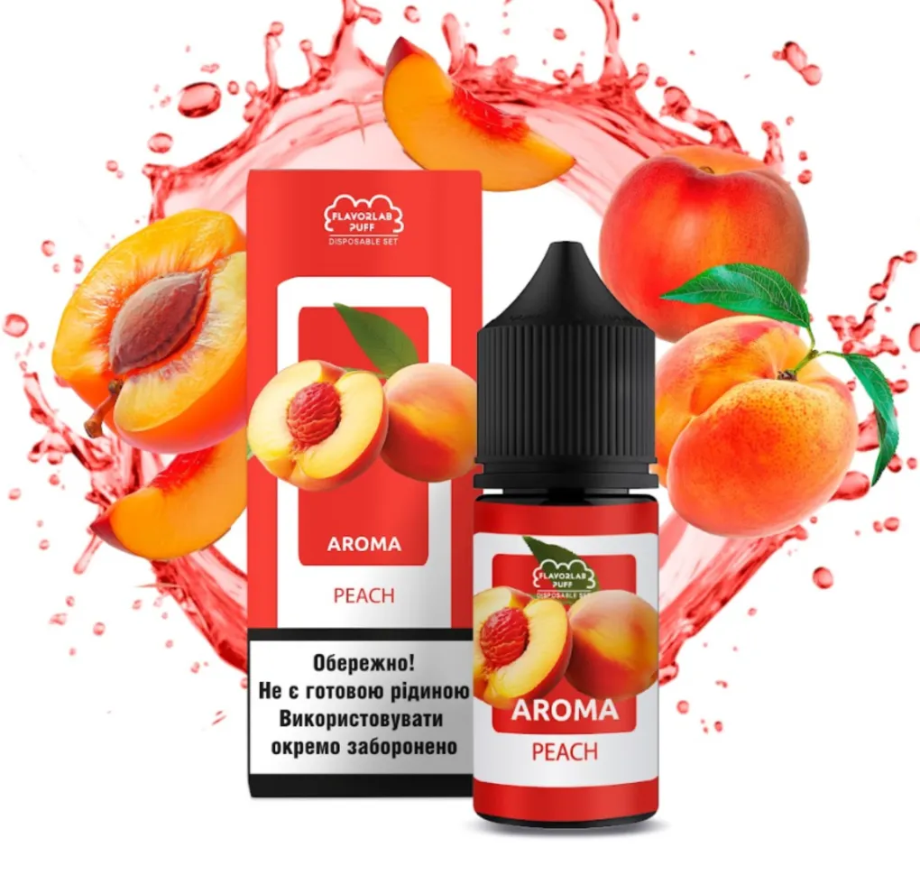 Ароматизатор Flavorlab Puff Персик 12 мл