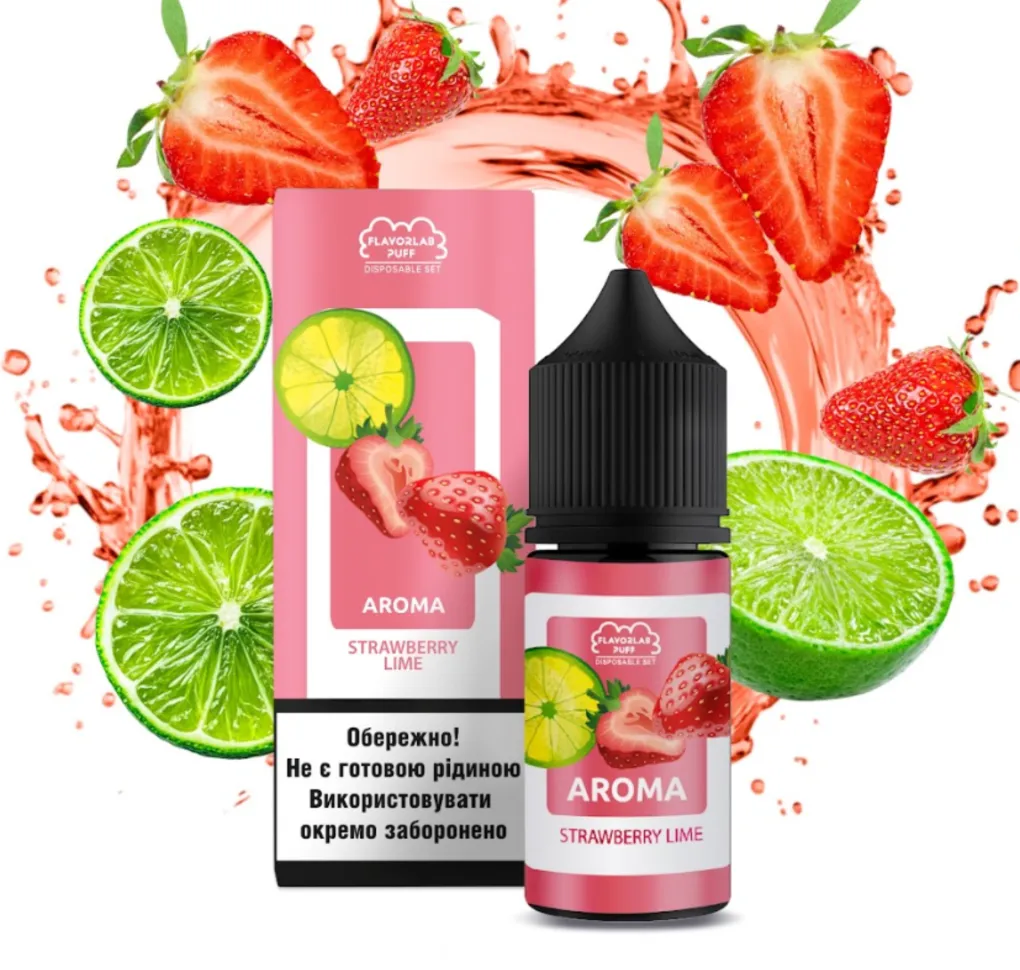 Ароматизатор Flavorlab Puff Полуниця лайм 12 мл
