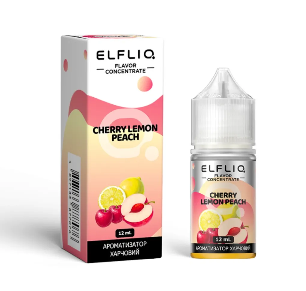 Ароматизатор ELF LIQ Cherry Lemon Peach 12 мл