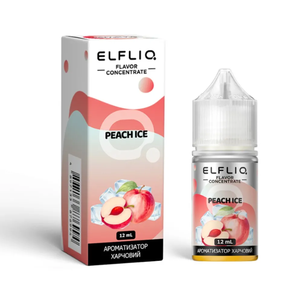 Ароматизатор ELF LIQ Peach Ice 12 мл
