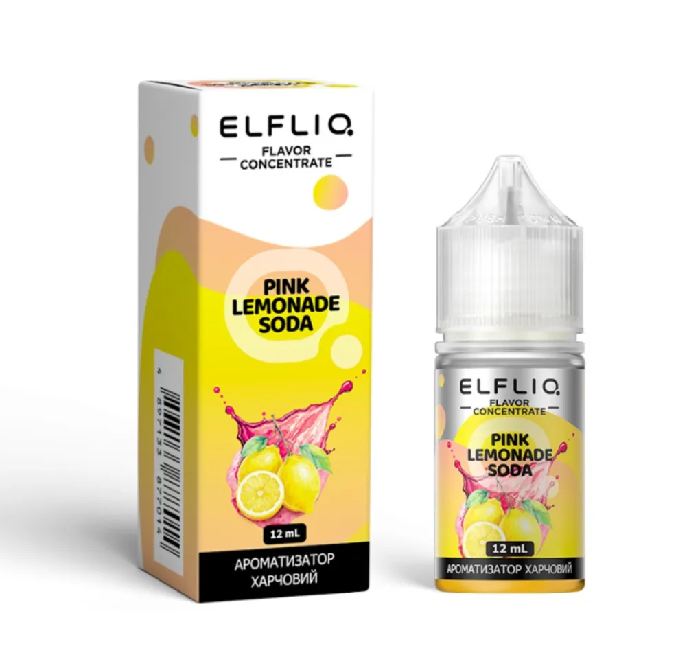 Ароматизатор ELF LIQ Pink Lemonade Soda 12 мл