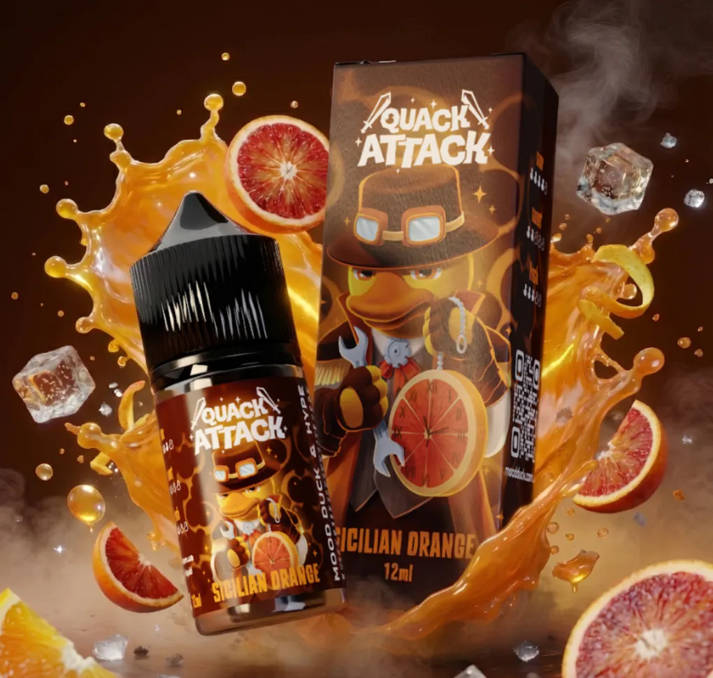 Ароматизатор Mood Duck Quack Attack Sicilian Orange 12 мл Ароматизатор Mood Duck Quack Attack Sicilian Orange 12 мл