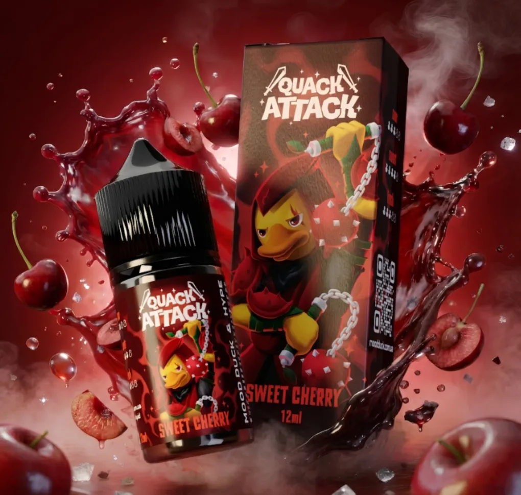Ароматизатор Mood Duck Quack Attack Sweet Cherry 12 мл Ароматизатор Mood Duck Quack Attack Sweet Cherry 12 мл