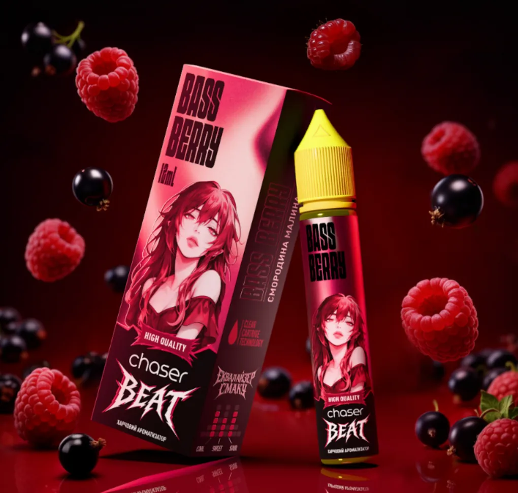Ароматизатор Chaser Beat Bass Berry 12 мл Ароматизатор Chaser Beat Bass Berry 12 мл