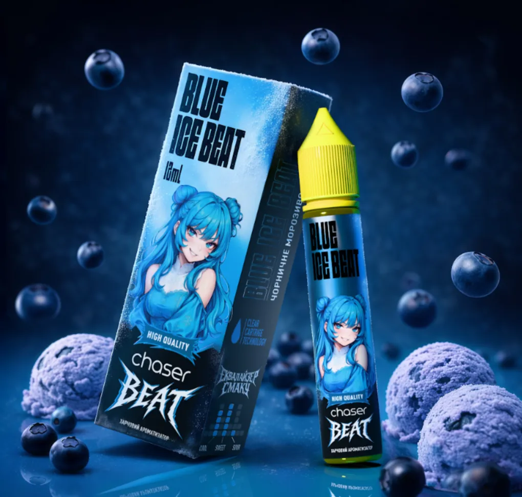 Ароматизатор Chaser Beat Blue Ice Beat 12 мл