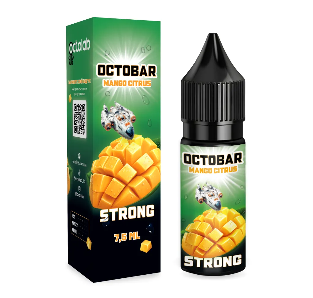 Ароматизатор Octobar Strong Mango Citrus 7,5 мл