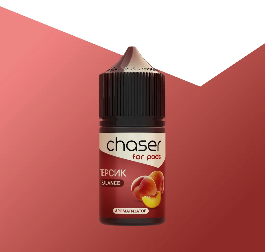 АРОМАТИЗАТОР CHASER For Pods ПЕРСИК 12 мл