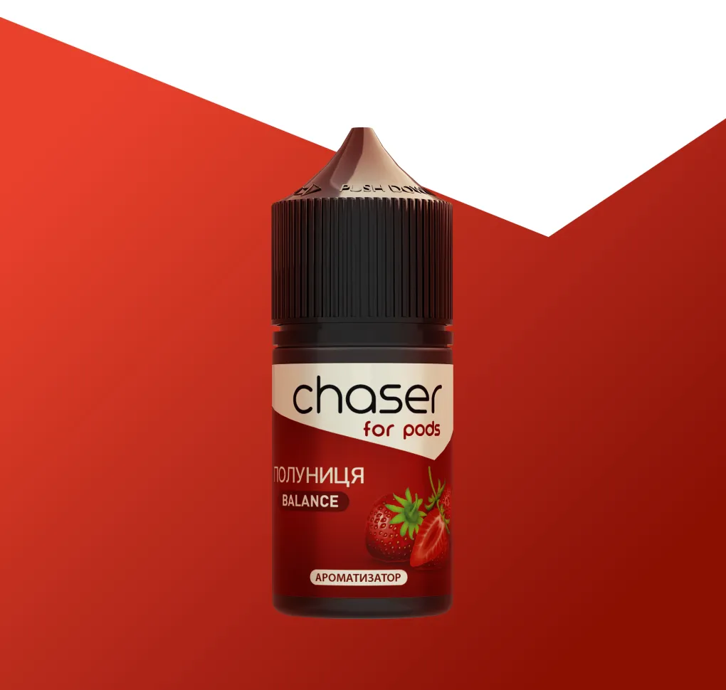 АРОМАТИЗАТОР CHASER For Pods ПОЛУНИЦЯ 12 мл