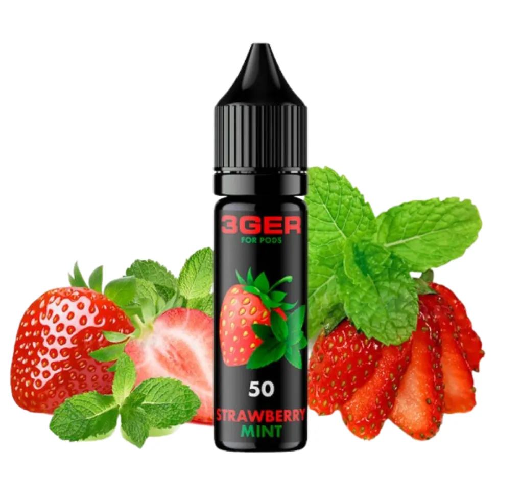 3Ger 15 мл 50 мг Strawberry Mint 3Ger 15 мл 50 мг Strawberry Mint
