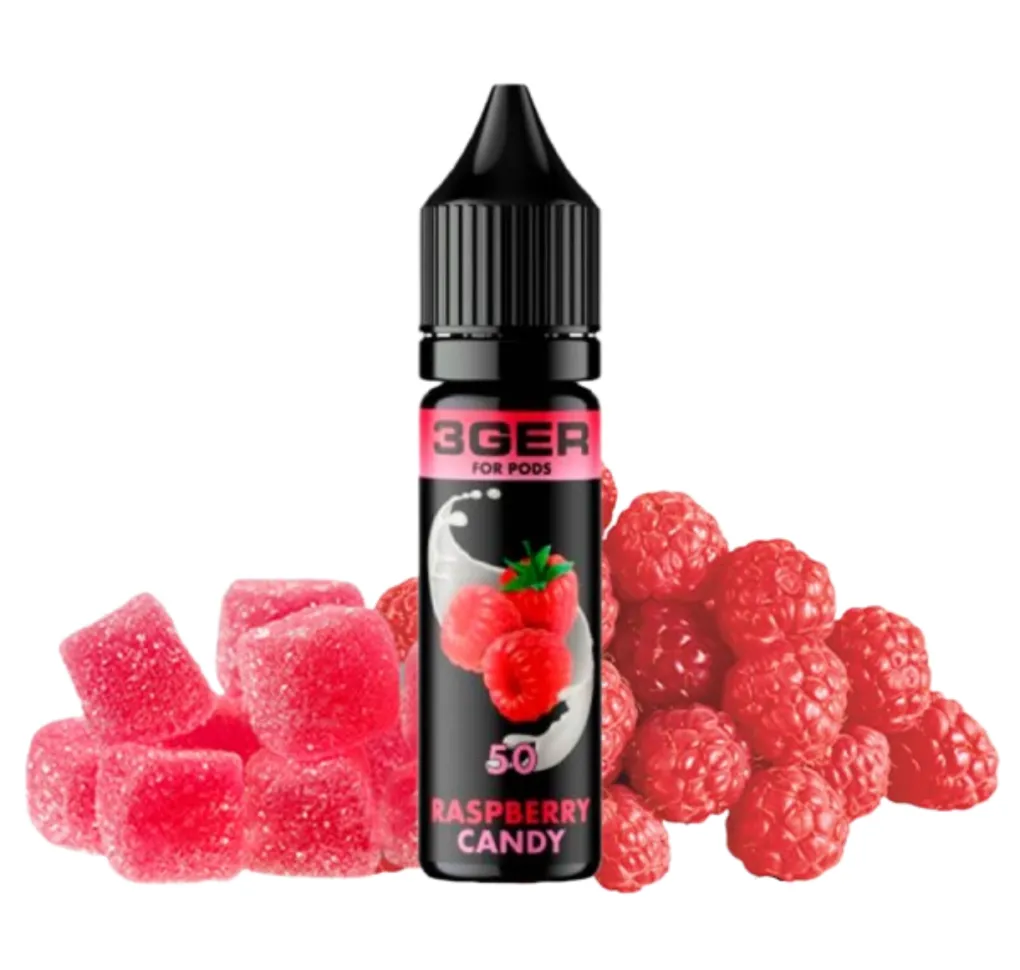 3Ger 15 мл 50 мг Raspberry Candy 3Ger 15 мл 50 мг Raspberry Candy