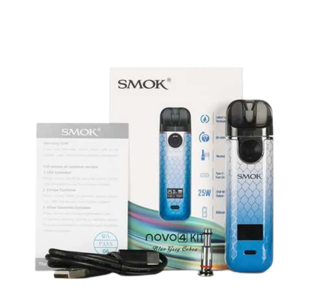 Smok Novo 4 Fluid Black Grey